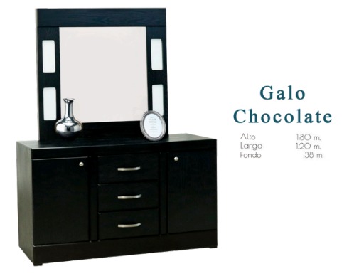 Foto de tocador galo chocolate