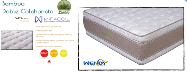 Foto de bamboo doble colchoneta