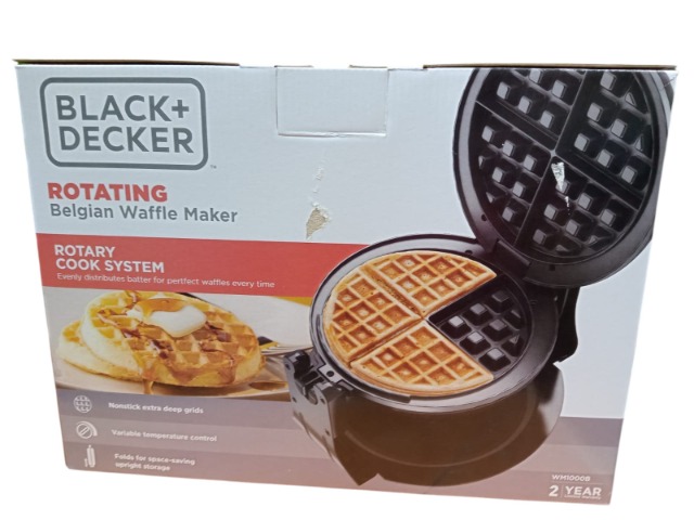 Foto de waflera negra black decker