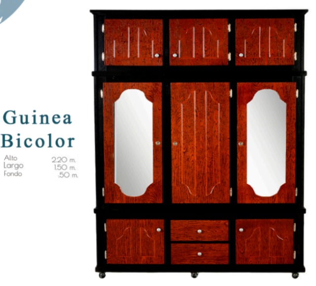 Foto de ropero guinea bicolor