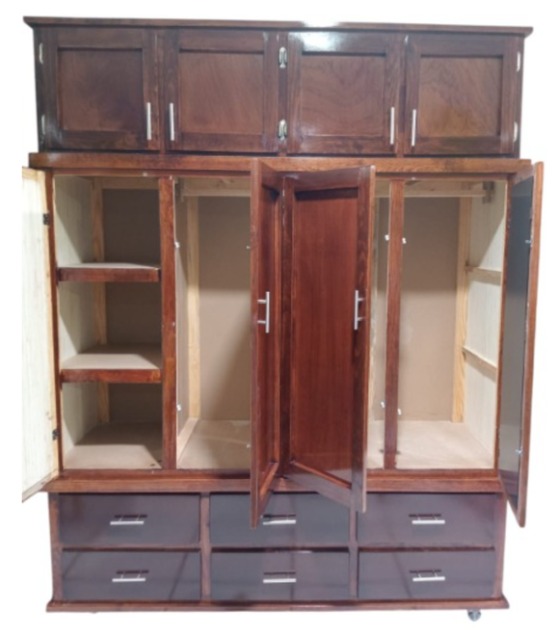 Foto de ropero 3pz avellana nogal