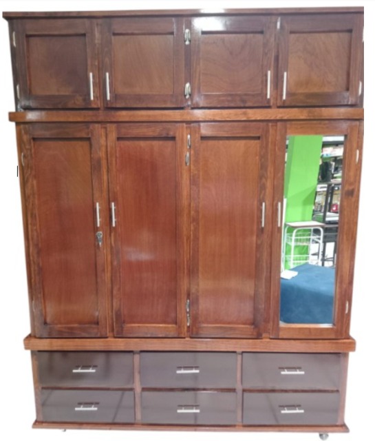 Foto de ropero 3pz avellana nogal