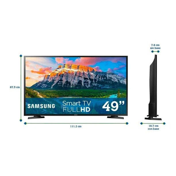 Foto de pantalla samsung hd 49"
