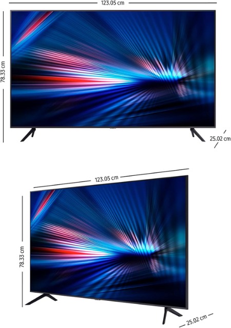 Foto de pantalla samsung 55" uhd