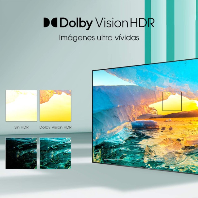 Foto de pantalla hisense 50" uhd