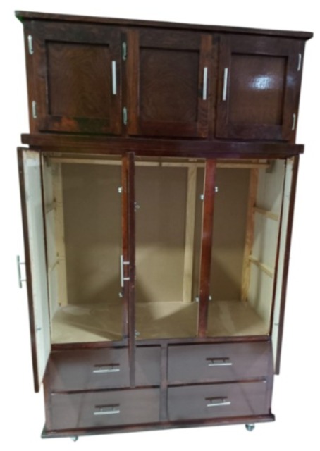 Foto de ropero maletero 2pz nogal