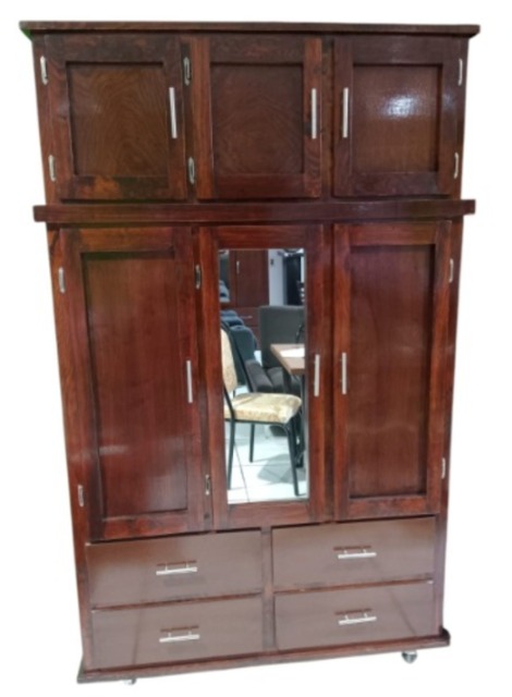 Foto de ropero maletero 2pz nogal