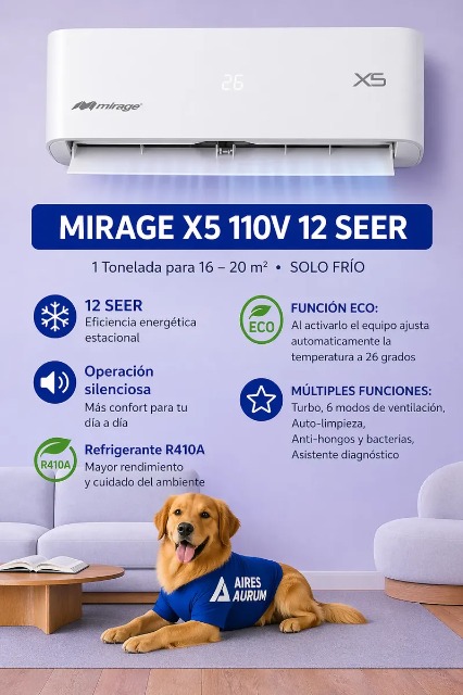 Foto de aire acondicionado mirage