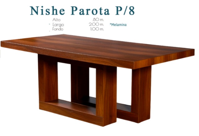 Foto de mesa nishe parota p/8