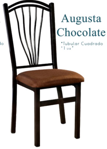 Foto de silla augista chocolate