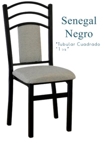 Foto de silla senegal negro