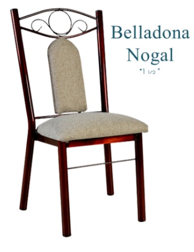 Foto de silla belladona nogal