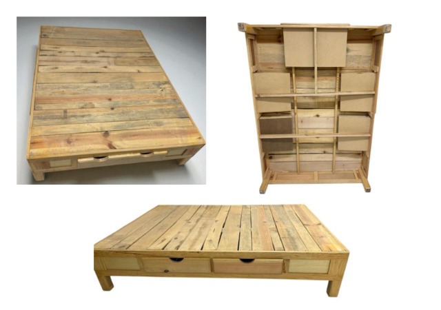 Foto de base matrimonial con cajones