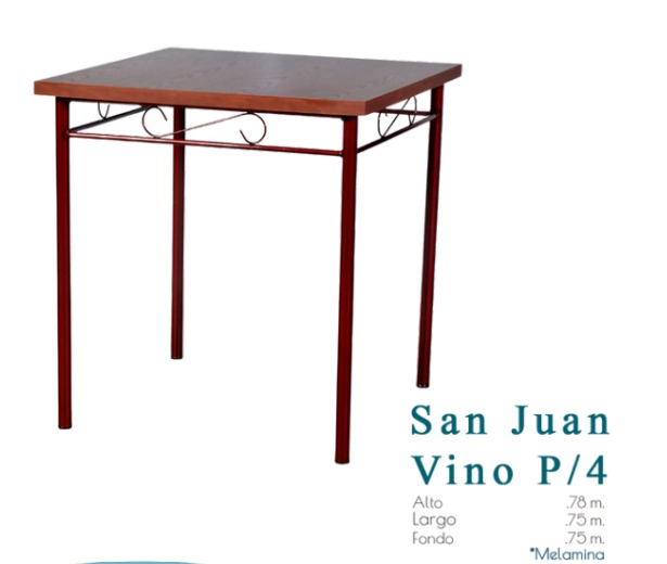 Foto de mesa san juan vino p/4