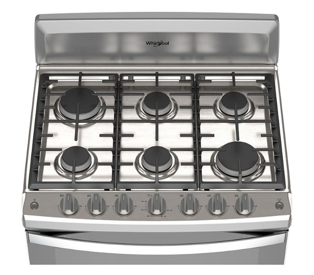 Foto de estufa whirpool 6 quemadores