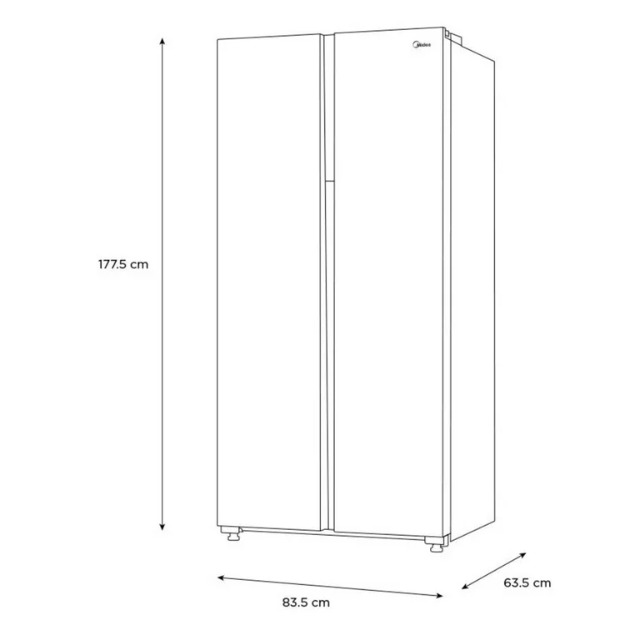 Foto de refrigerador duplex midea 17