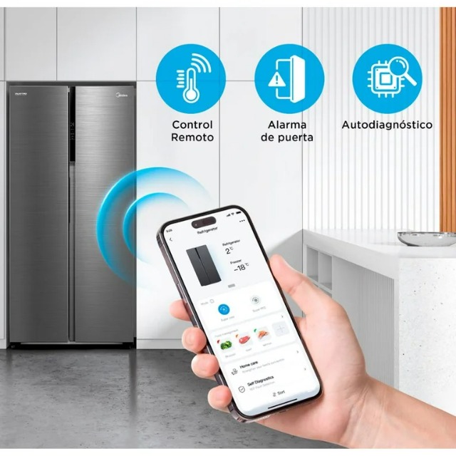 Foto de refrigerador duplex midea 17