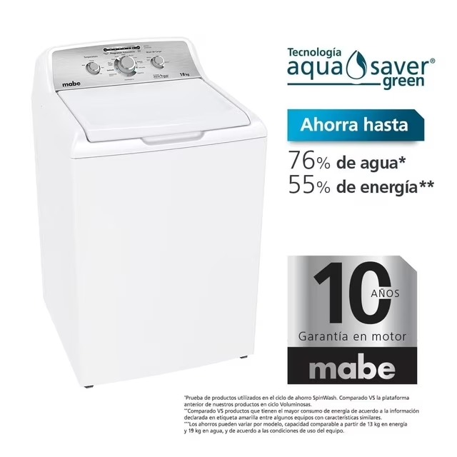 Foto de lavadora mabe 18