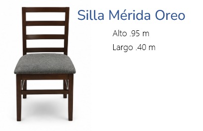 Foto de silla merida oreo