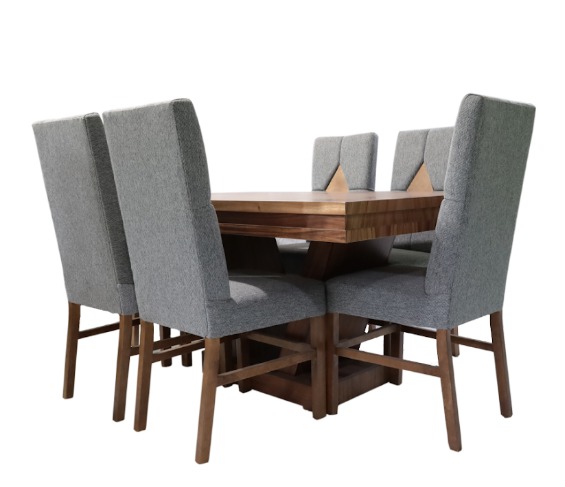 Foto de comedor macario para 6 personas