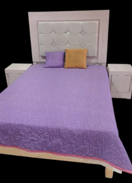 Foto de recamara z rosa mat