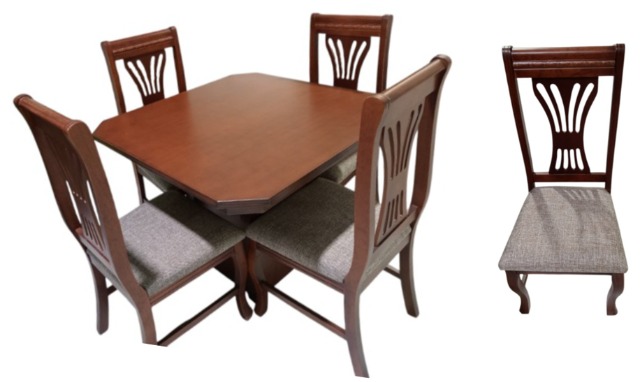 Foto de comedor 4 sillas cherry